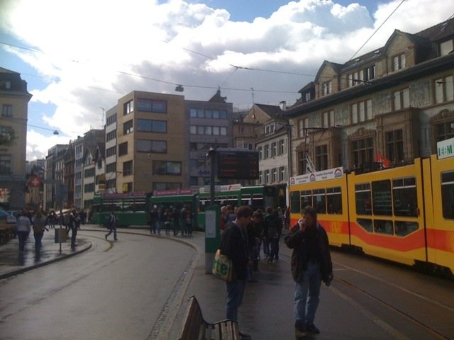 Basel Innenstadt Barfüsserplatz Basel Innenstadt Barfüsserplatz
