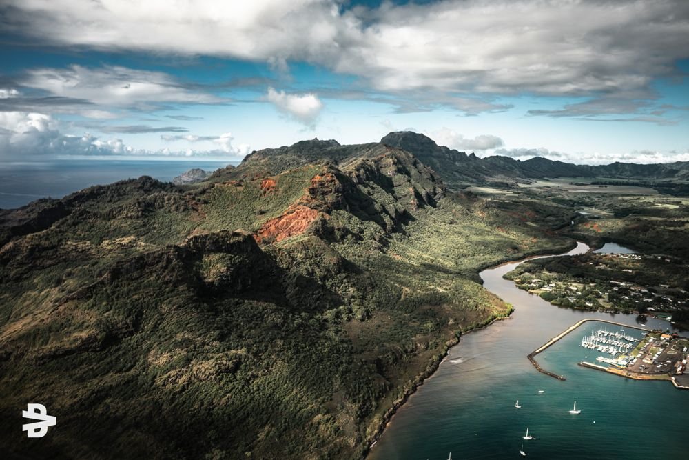 Kauai Hawaii from Top