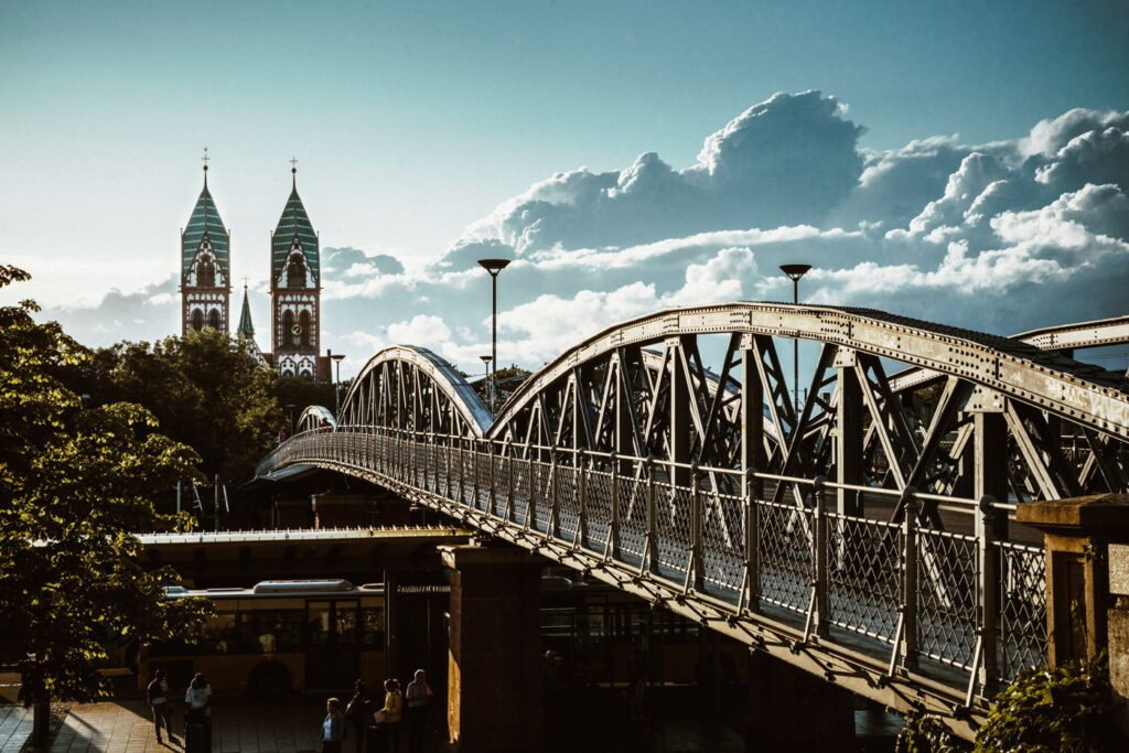 Clouds Bridges andTowers