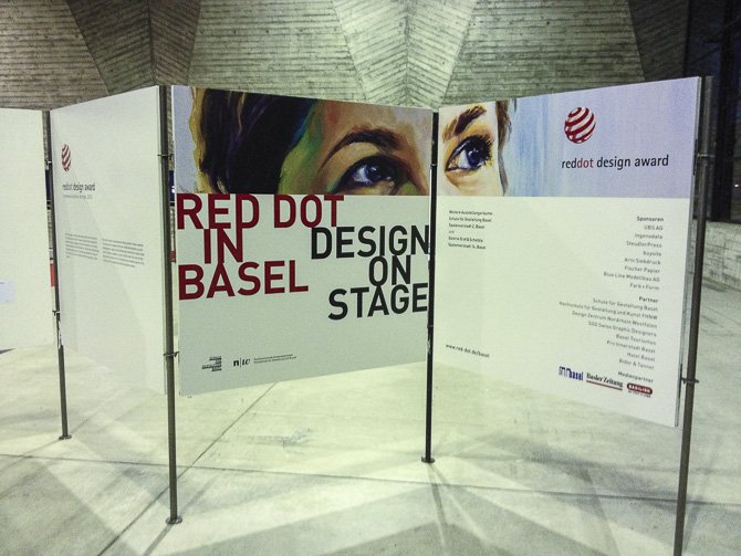 Red Dot an meiner Hochschule (FHNW) 1 Red Dot in Basel, Design on Stage